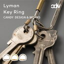 Lyman Screw key Ring 3個セット ライマン スクリューロック キーリング CHW-03 キーホルダー キーリング キーフック カラビナ スクリューロック CANDY DESIGN WORKS シンプル シルバー ゴールド 真鍮 ブラス ニッケル ビンテージ レトロ 鍵 カギ cdw