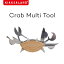 マルチツール Crab Multi Tool クラブマルチツール KIKKERLAND キッカーランド KCD114 工具セット カニ アニマル コンパクト キャンプ アウトドア キッチン 缶切り ハサミ 栓抜き マイナスドライバー ナイフ ノコギリ ギフト プレゼント ラッピング