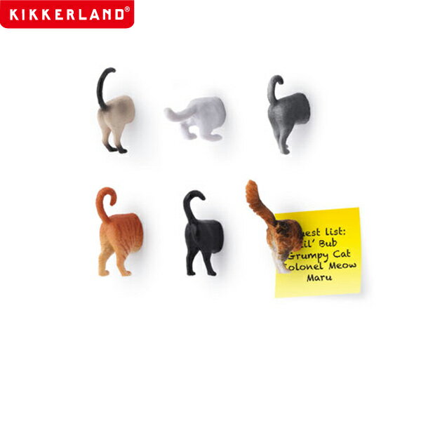 【ネコポス200円】【ポイント10倍】マグネット Cat Butt Magnet キャットバットマグネット ネコ キッカーランド