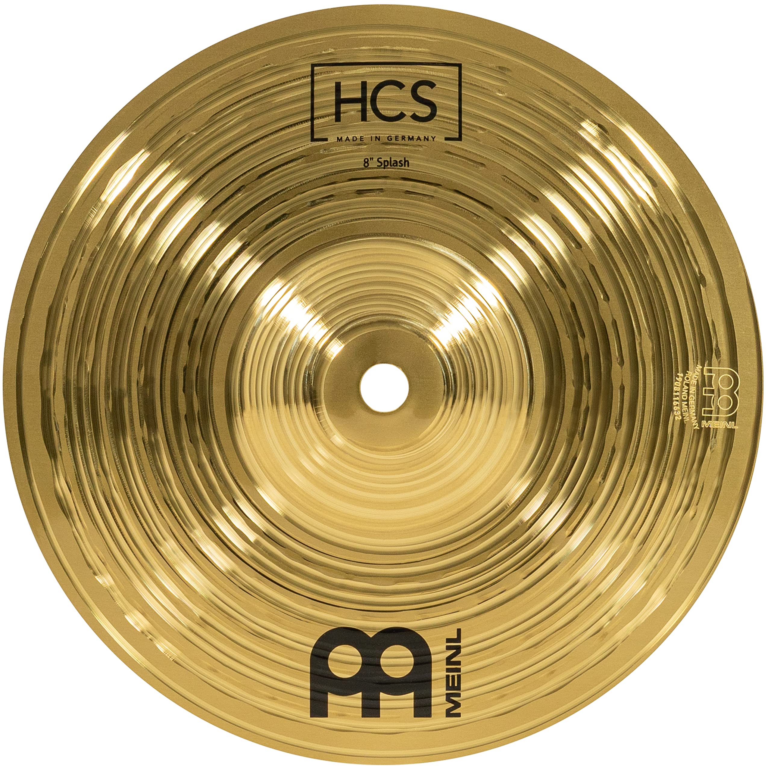【送料無料】MEINL マイネル HCS シリーズ スプラッシュシンバル 8
