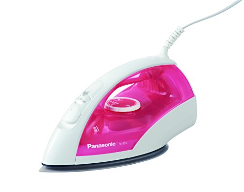【送料無料】パナソニック コード付きスチームアイロン ピンク NI-S55-P