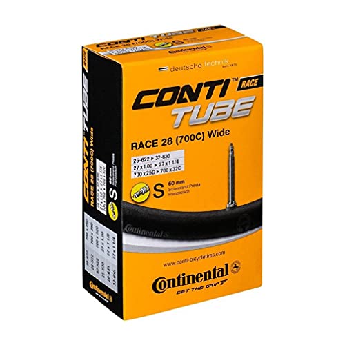 【送料無料】コンチネンタル(Continental) チューブ Race28 Wide 700×25-32C 仏式 (60mm) 2本セット [..