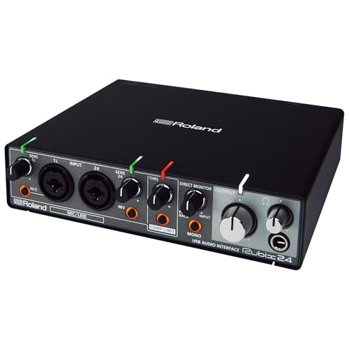 【送料無料】ローランド USBオーディオ・インターフェース Rubix24