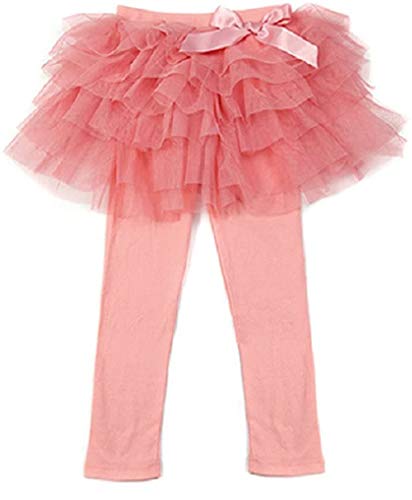 【送料無料】[candy mint] キッズ 10分丈レギンス付き3段チュチュスカート スカッツ チュールスカート ..