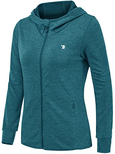 【送料無料】[Gopune] フルジップ トレーニング ジャケット レディース ラッシュガード 長袖 パーカー ..