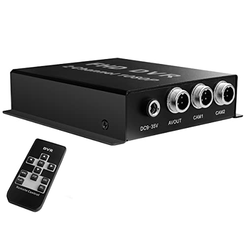 【送料無料】防犯カメラ SDカード録画 wifi無し 録画機 2台 2チャンネル レコーダー AHD 1080P 200万画素 小型 SDカード 録画 SD録画 家庭用 有線 屋外 屋内 録画 動体検知 上書き 業務用 小型 マイク 録音 防犯 カメラ 監視カメラ 簡単 設置 家