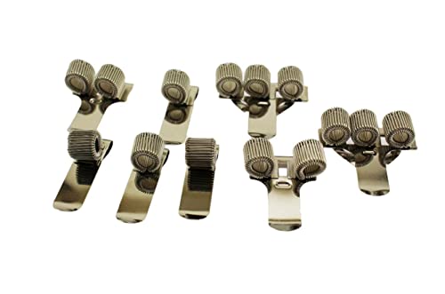 【送料無料】speed mao ペンホルダー クリップ ボールペン 収納 フック 4種類 8個セット シルバー