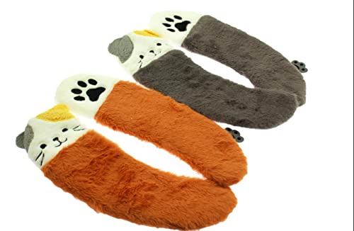 【送料無料】speed mao ふわふわ 厚手 猫ちゃん 肉球 貼り付け タイプ 便座カバー 快適 2個 セット