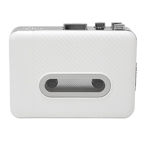 【送料無料】ポータブルカセットプレーヤー、ステレオ出力付きテープレコーダー、オートリバース、プラ..