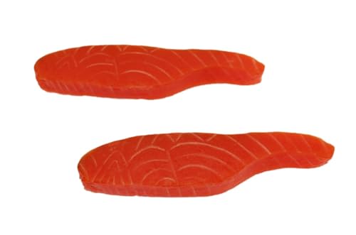 【送料無料】speed mao 本物 そっくり サーモン 鮭 切り身 食品サンプル 食品模型 2切れ