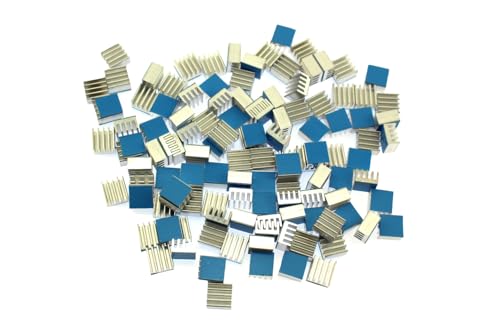 【送料無料】speed maoアルミニウム製 冷却 フィンヒートシンク 120個 セット シルバー