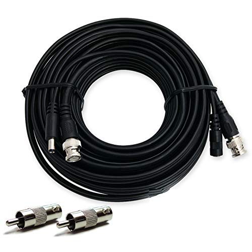 【送料無料】防犯カメラ ケーブル コード AHD カメラ対応 屋外 家庭用 有線 延長 映像 電源 一体型 同..