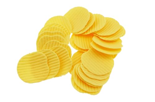 【送料無料】speed mao 食品模型 おいしそうな ギザギザ ポテトチップス お菓子 食品サンプル 30枚 セ..