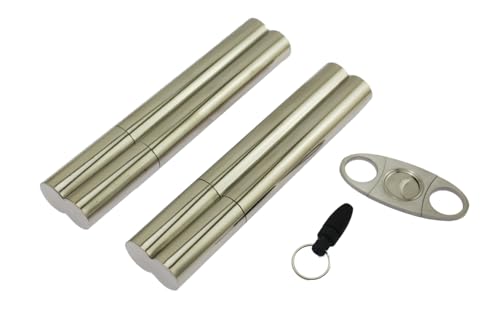 【送料無料】speed mao 葉巻 シガーケース シガーカッター パンチカッター セット ステンレス製