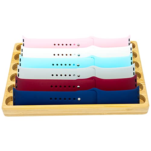 【送料無料】ATP MODERN 腕時計バンドディスプレイオーガナイザー − 木製ストラップホルダースタンド −..