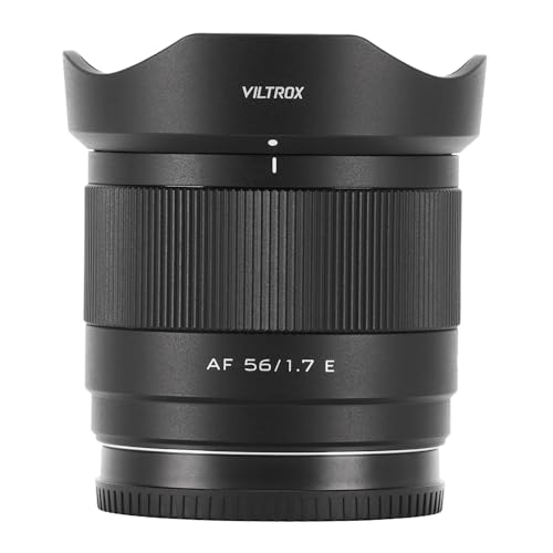 【送料無料】VILTROX AF 56mm F1.7 E レンズ Sony Eマウント 交換レンズ ソニー α6400 α6600 α6700 FX3..