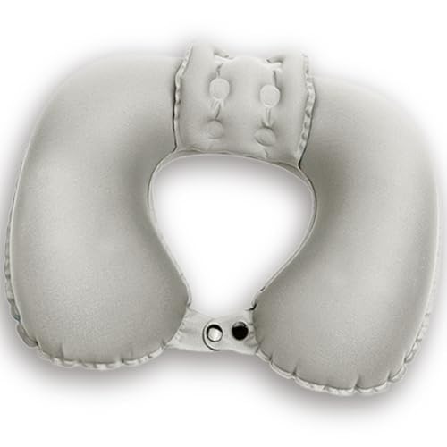 【送料無料】【じゃらん掲載】LIXIA ネックピロー コンパクト ポンプ式 軽量 【ヘッドレスト付き】 飛..