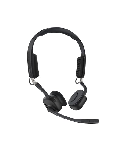 【送料無料】Shokz (ショックス) OpenMeet ビジネスイヤホン 骨伝導＋空気伝導 ワイヤレスヘッドセット..