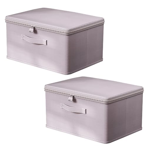 【送料無料】CAWKAY 鍵付き収納ボックス ダイヤル錠 収納ケース 大容量 折りたたみ 水洗いOK ...