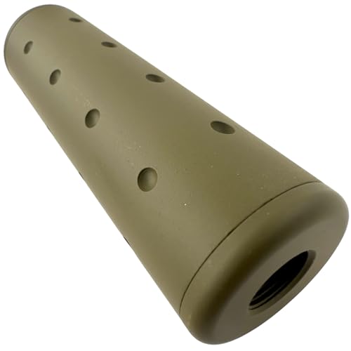 【送料無料】MILQUEST サイレンサー サプレッサー 14mm逆ネジ/正ネジ対応 『シンプル無地』 エアガン ..