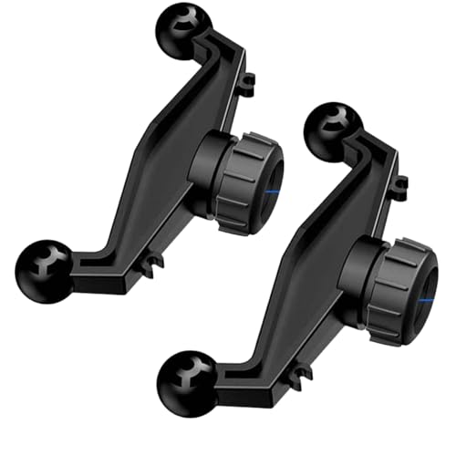 【送料無料】【2個セット】AQUALOACH 17mmボールヘッド 拡張アダプター 二股タイプ 車載ホルダー対応 2..