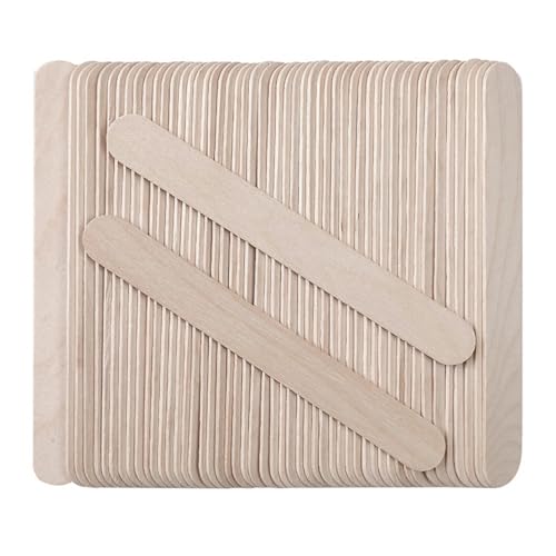 【送料無料】YANYULI ウッドスティック スティック棒 100本入り 15cm*1.8cm ブラジリアンワックス脱毛 ..