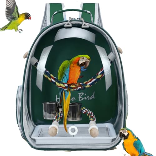 【送料無料】Hopeholic 鳥用 キャリーバッグ 鳥用 インコ キャリー リュック 鳥用 移動用ケージ 文鳥 ..