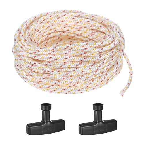 【送料無料】M METERXITY リコイルスターターローププルコードプルスターターロープハンドル付きナイロ..