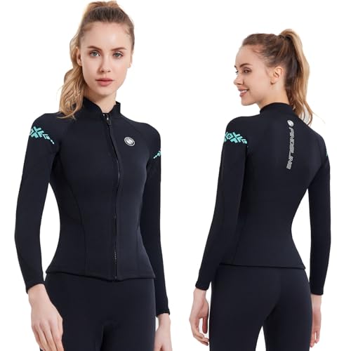 【送料無料】ウエットスーツ タッパー レディース 2mm 長袖 ウエットスーツ ジャケット 女性用 ストレ..