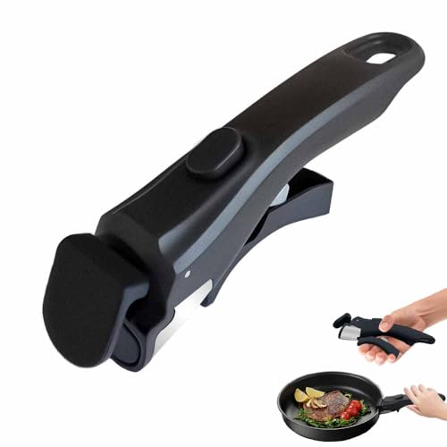 【送料無料】KASELIN フライパン 取っ手 鍋ハンドルなし専用鍋つかみ 滑り止め 着脱式 汎用 交換用 鍋..