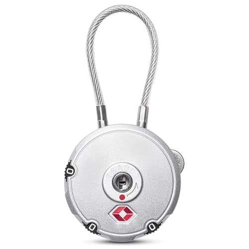 【送料無料】TSA ロック 旅行南京錠 コンビネーションロック 3桁 ダイヤル式 盗難防止 スーツケ ...