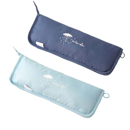 【送料無料】FUYUERO 2個入り傘カバー 折 折り畳み傘 ケース 傘袋 再利用可能 傘スリーブ 小型で軽量小..