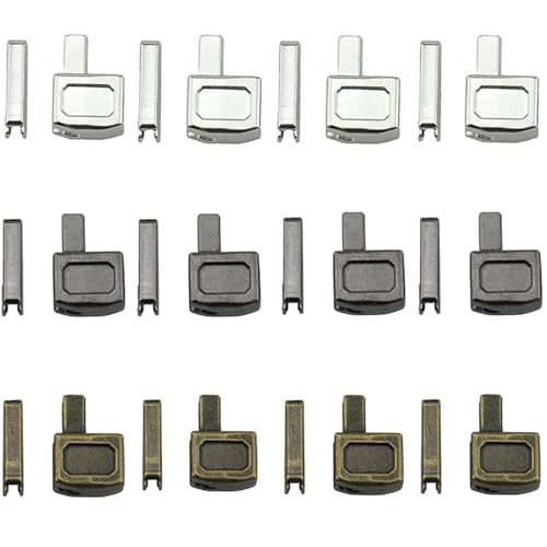 【送料無料】FUYUERO 金属製ジッパープル ファスナー 修理 ジッパーロックスライダー ジッパー修理 ジ..