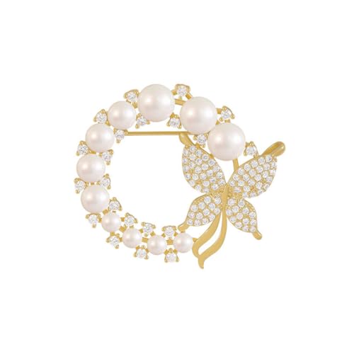 【送料無料】FASELE リボンブローチ パール レディース スーツ ジャケット アクセサリー ジュエリー ジ..