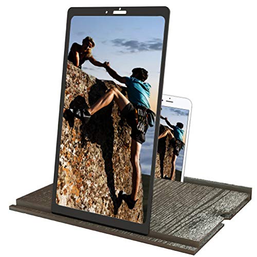 【送料無料】OTentW スクリーンアンプ 画面拡大鏡 12インチ スマホ拡大鏡スタンド 携帯スクリーン拡大..