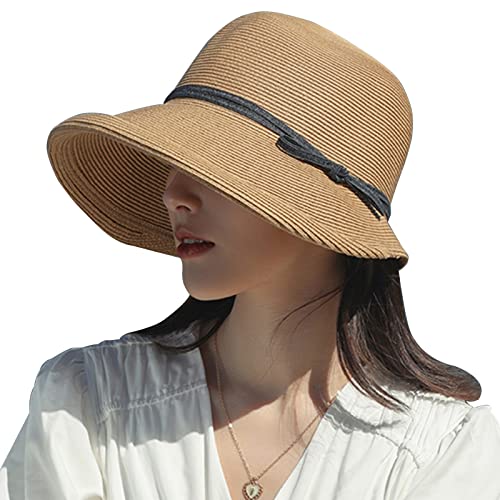 【送料無料】キャスケット レディース 帽子 麦わら帽子 小顔効果 通気性 風通し 折りたたみ ハット 軽..