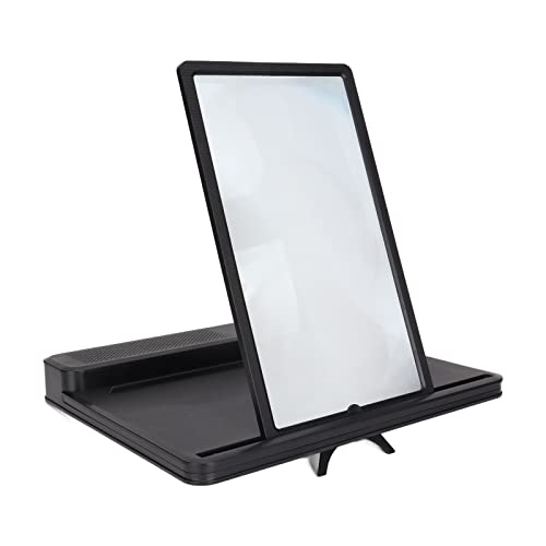 【送料無料】Urhomy 携帯電話スクリーンアンプ スマホ拡大鏡スタンド 12インチ HD 3-5倍 画面拡大鏡 携..