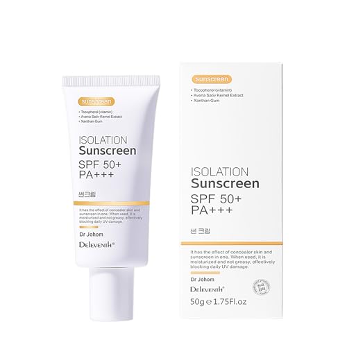 【送料無料】DEleventh 韓国ブランド SPF 50+ PA+++ 日焼け止めクリーム 50g / 水性でべたつかず、毎日..