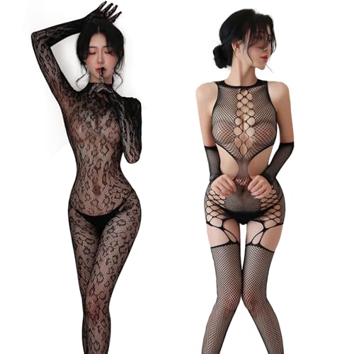 【送料無料】[YISMate] セクシー ランジェリー セクシー ボディストッキング 網タイツ 過激 エロ 透け..