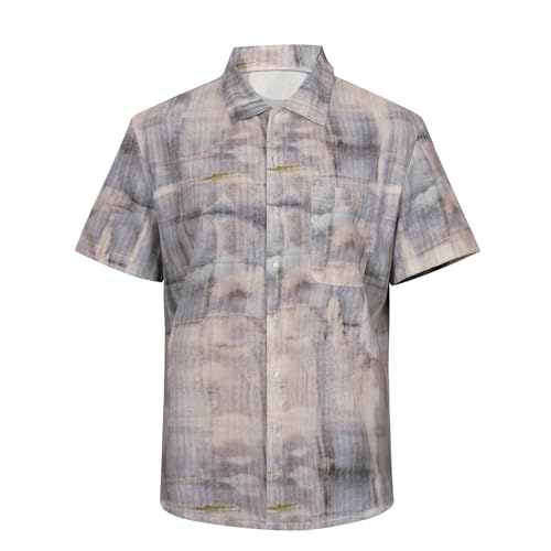 【送料無料】[SUNDAY ROSE] アロハシャツ メンズ 半袖 開襟 ストレッチ 柄シャツ かりゆしウェア ハワイアン カジュアル 速乾 軽量 夏 イベント 海水浴 ビーチシャツ