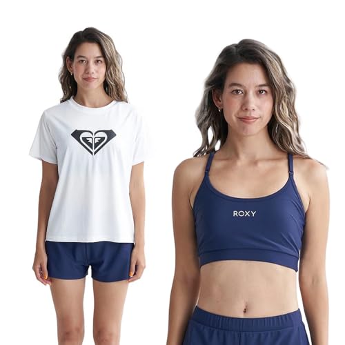 【送料無料】[ロキシー] ラッシュガードセット 水着 レディース