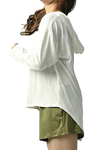 【送料無料】[MORE AUNI] ラッシュガード レディース 水着 体型カバー 接触冷感 Q-MAX UPF50+ 98% UVカ..