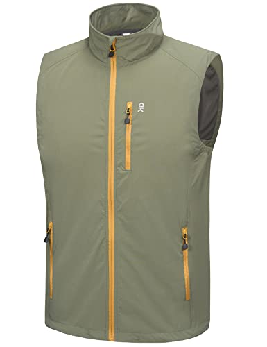 【送料無料】[Little Donkey Andy] メンズクイックドライベストノースリーブサマーゴルフサイクリングランニング用伸縮性防風ジャケット