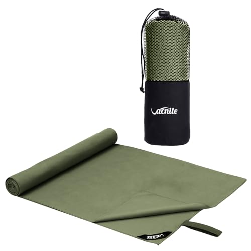 【送料無料】VACNITE 速乾タオル 超吸水 柔らかい 色褪せない 防臭 高い耐久性 軽量 収納袋付き 湿気 ..