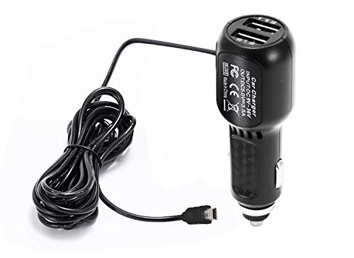 【送料無料】SHEAWA ドライブレコーダー用電源ケーブル シガーソケット miniUSB USB2ポート 3.5A 12V/24V 3.5M ドラレコレーダー・GPSカーナビ・探知機など対応