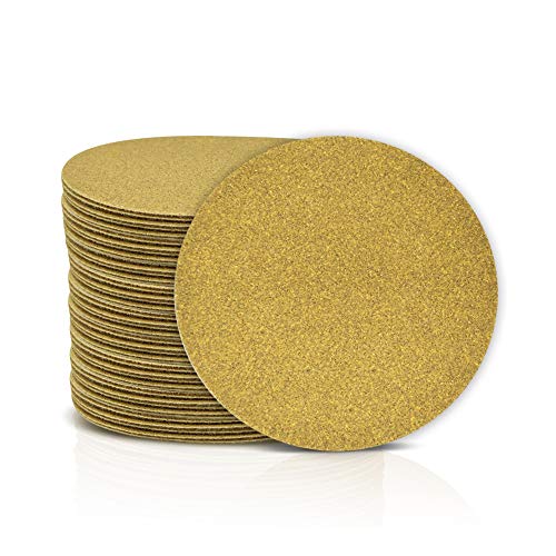 【送料無料】SPEEDWOX サンディングペーパー サンドペーパー 100枚 穴なし マジック式 紙やすり φ152mm セット 研磨 サンダー用 丸型 ディスク エアーサンダー丸パッド 木工用 吸じんランダムアクションサンダー用 ミニルーター用 交換パーツ
