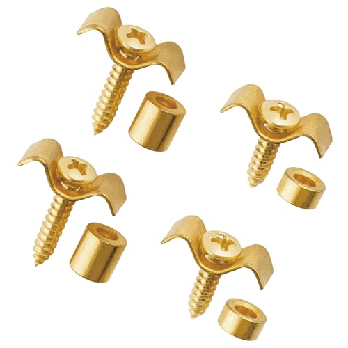 【送料無料】Musiclily ヴィンテージタイプのストラトギター用ストリングガイド (2個入)