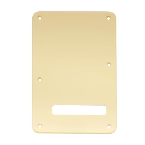 【送料無料】Musiclily 6穴 USA/メキシコストラト用バックプレート(トレモロカバー)