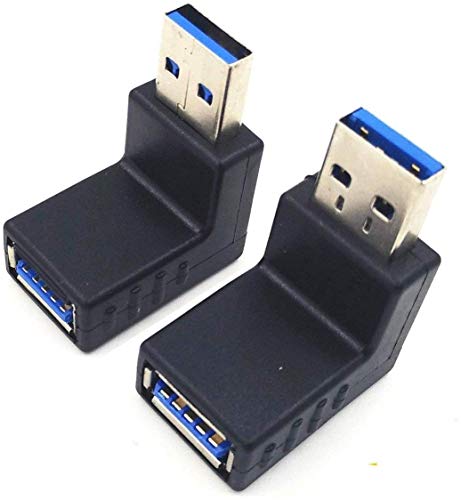 【送料無料】SinLoon usb l型 アダプタ usb3.0 アダプター l字 USB 3.0  ...