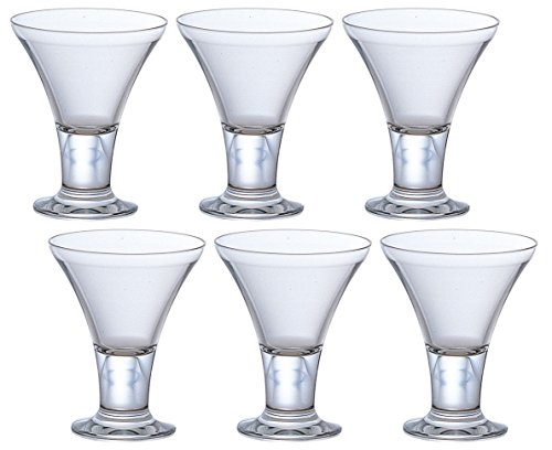 【送料無料】アデリア パフェグラス クリア 口部強化 H・AX ドレッシー 日本製